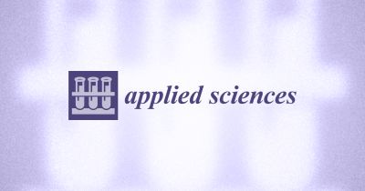 Okładka czasopisma Applied Sciences
