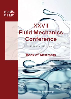 Okładka monografii XXVII Fluid Mechanics Conference, 23-26 June 2026 in Lodz: Book of Abstracts