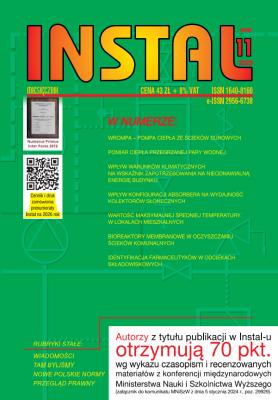 Okładka czasopisma Instal 478